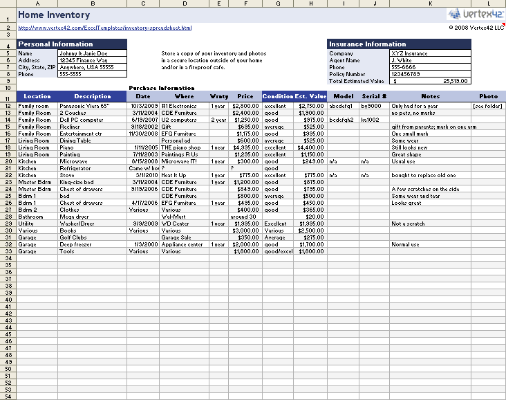 inventory sheet example   April.onthemarch.co