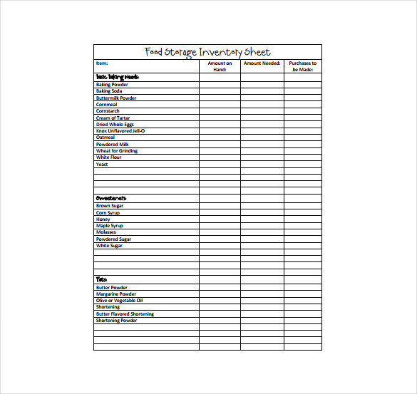 Inventory Template – 25+ Free Word, Excel, PDF Documents Download 