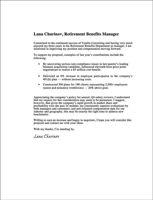 Salary Increase Letter   Asking For a Raise | Rocket Lawyer