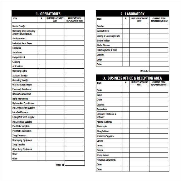 office supply list excel template   April.onthemarch.co