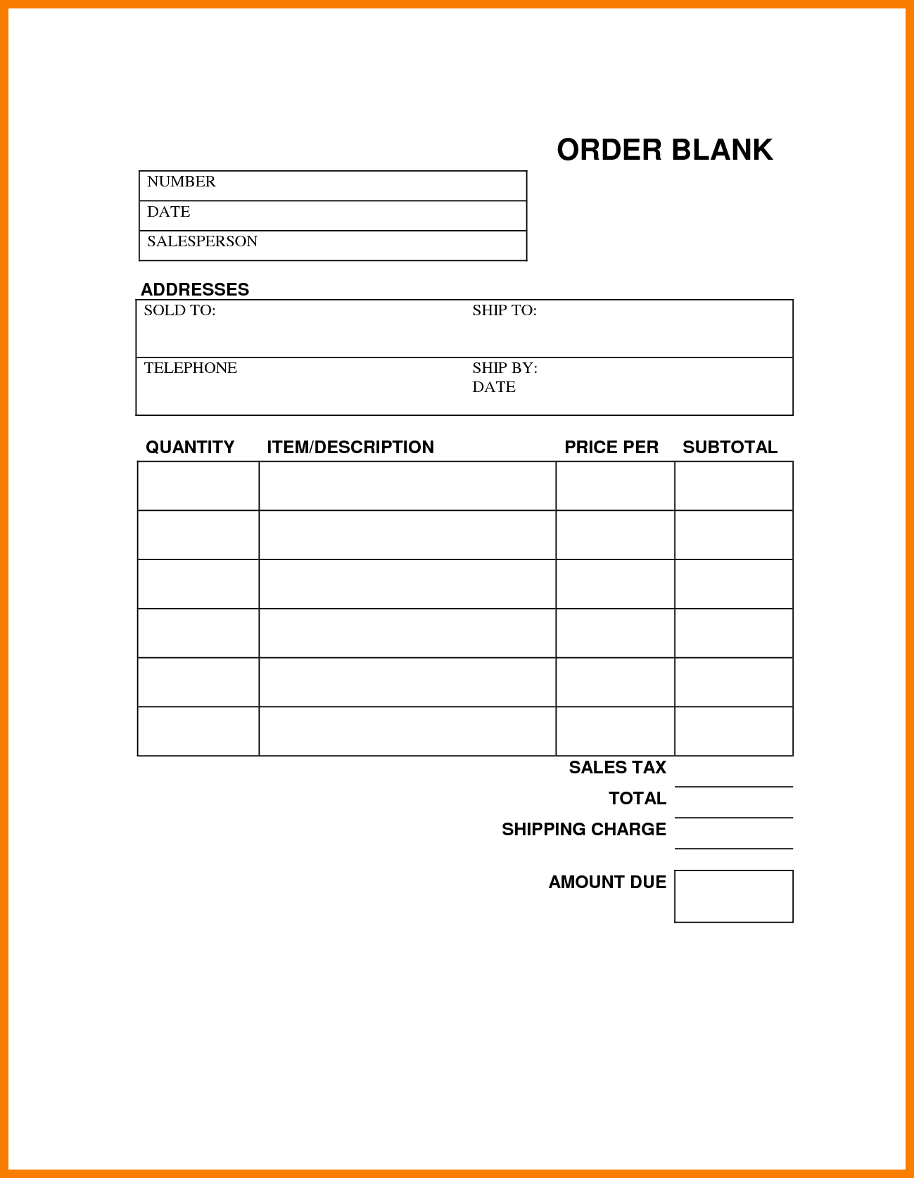 Order Form Creator Charlotte Clergy Coalition