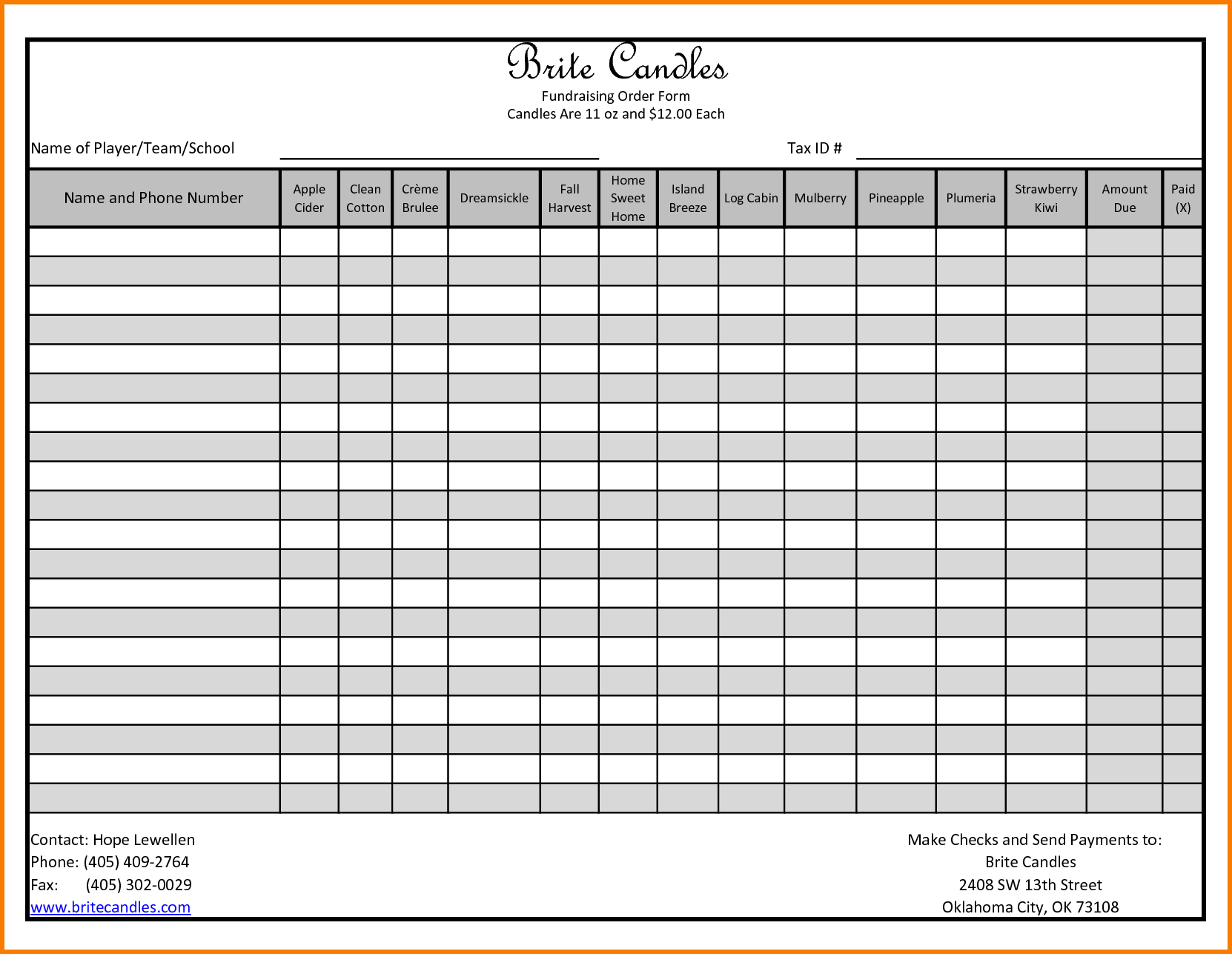 excel spreadsheet order form template   Boat.jeremyeaton.co