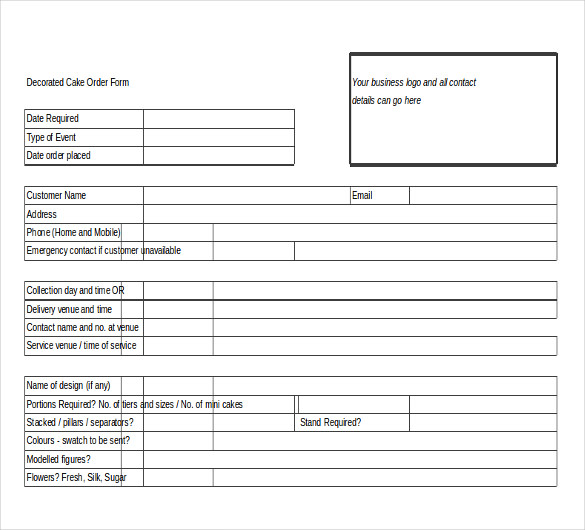 customer order form template excel   Boat.jeremyeaton.co