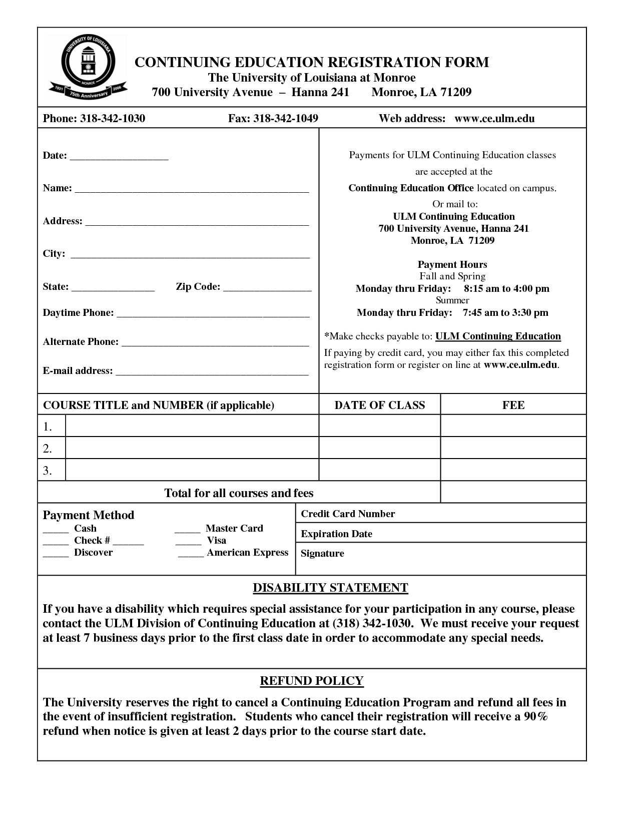 registration form template word   April.onthemarch.co