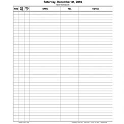 Restaurant Reservation Sheet | charlotte clergy coalition