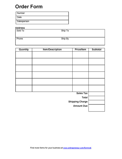 sales forms templates sales order form template free 
