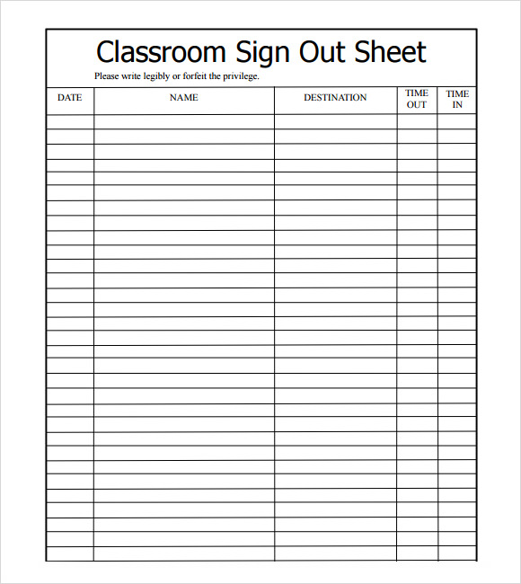 sign in out sheet template   Boat.jeremyeaton.co