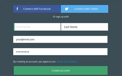 template sign up form html5 signup registration forms 20 free html 