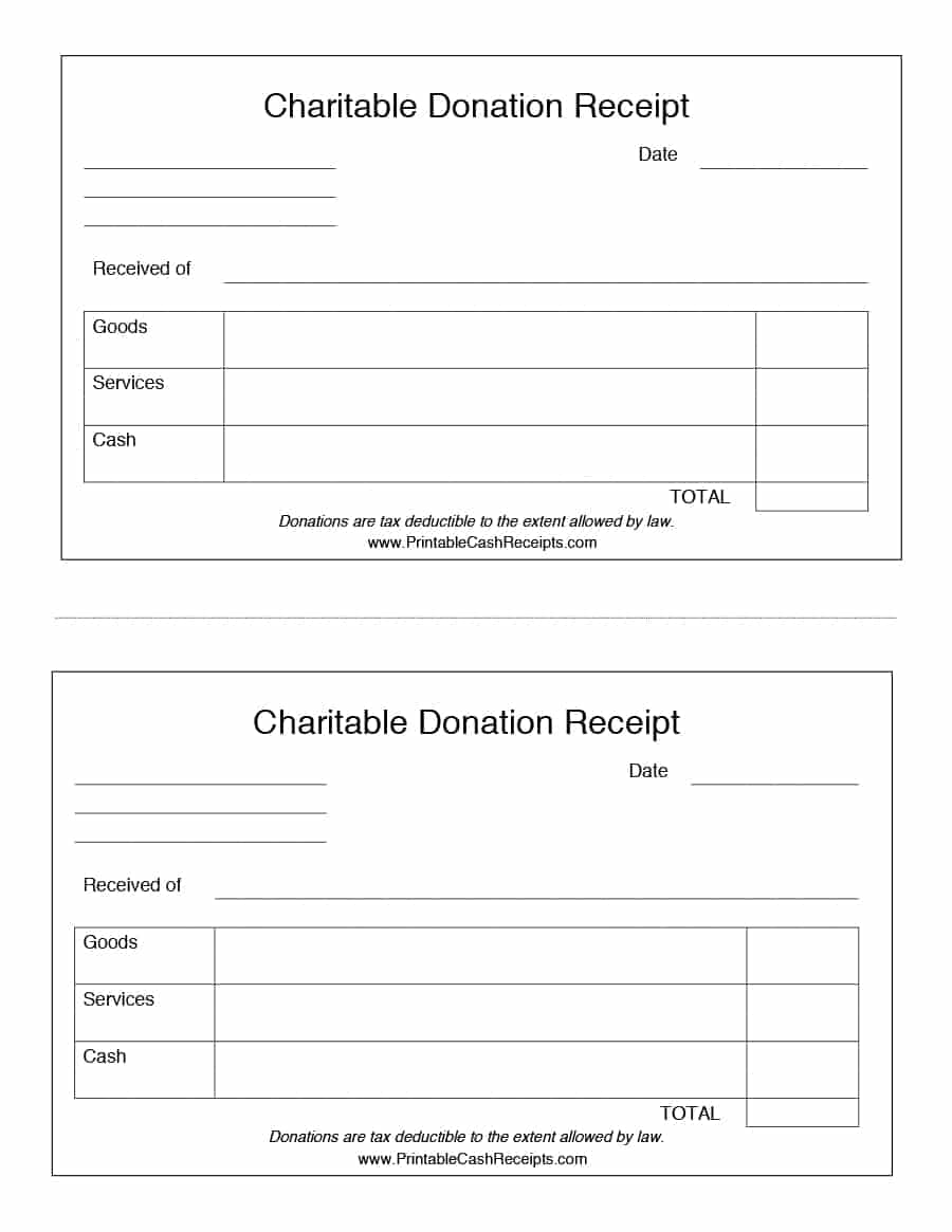 Tax Deductible Donation Receipt Template Charlotte Clergy Coalition