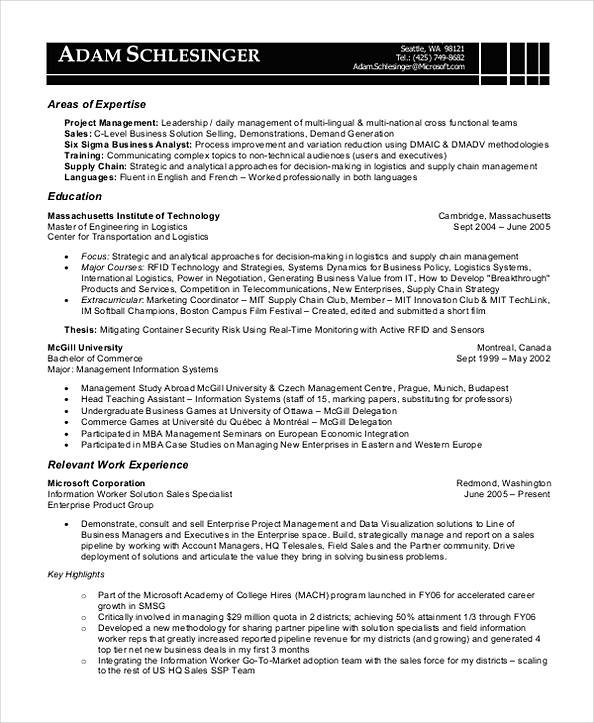 Sample Six Sigma Business Analyst Resume Sample Six Sigma Business Analyst Resume