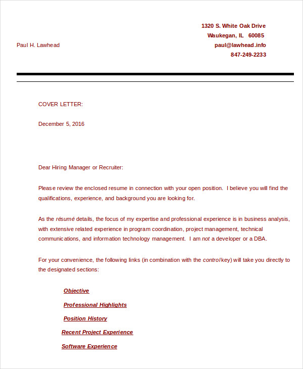 Business Project Management Resume Business Project Management Resume