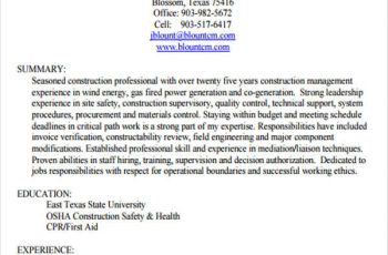 Construction Resume1
