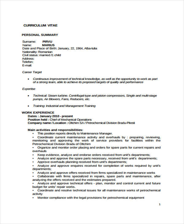 Maintenance Manager Maintenance Manager