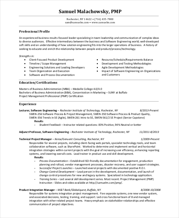 Retail Project Manager Resume Format Retail Project Manager Resume Format