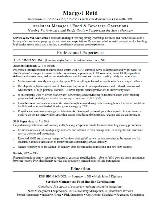 assistant manager assistant manager