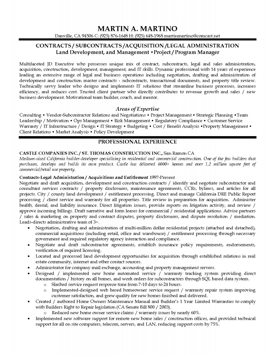 contract manager resume template contract manager resume template
