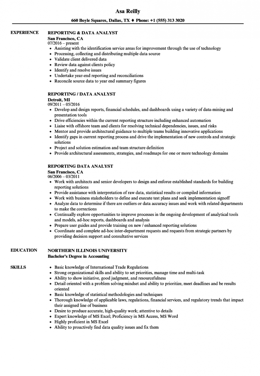 data analyst resume sample data analyst resume sample
