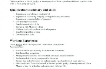 financial analyst resumes examples