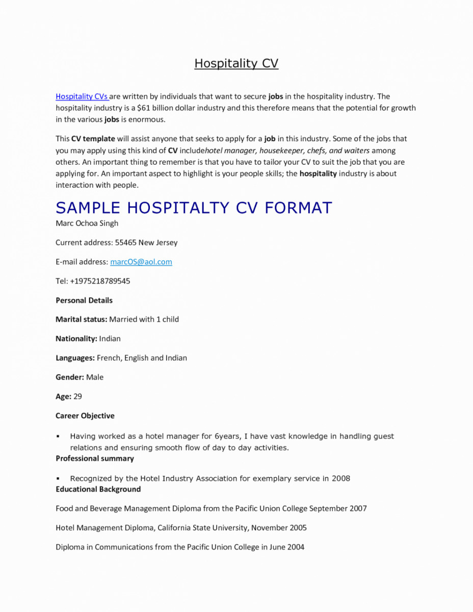 hotel concierge resume elegant templates hotel concierge resume elegant templates