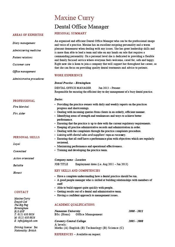 pic dental office manager resume pic dental office manager resume