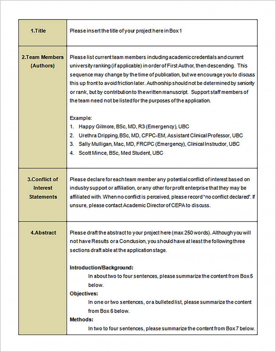 Academic Research Proposal Academic Research Proposal