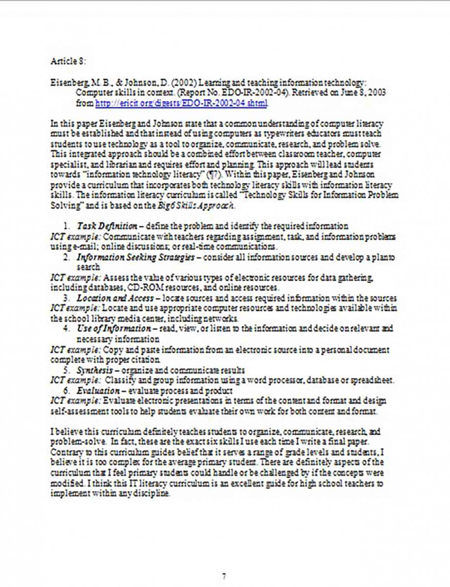 Annotated Bibliography Generator Tool templates 7 Annotated Bibliography Generator Tool templates 7