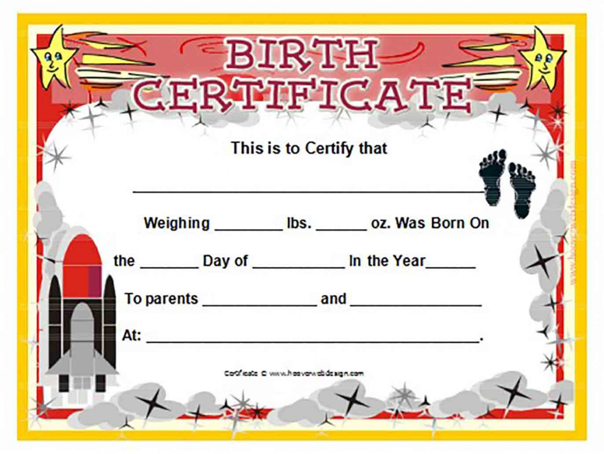 Baby Birth Certificate Footprints Format Baby Birth Certificate Footprints Format