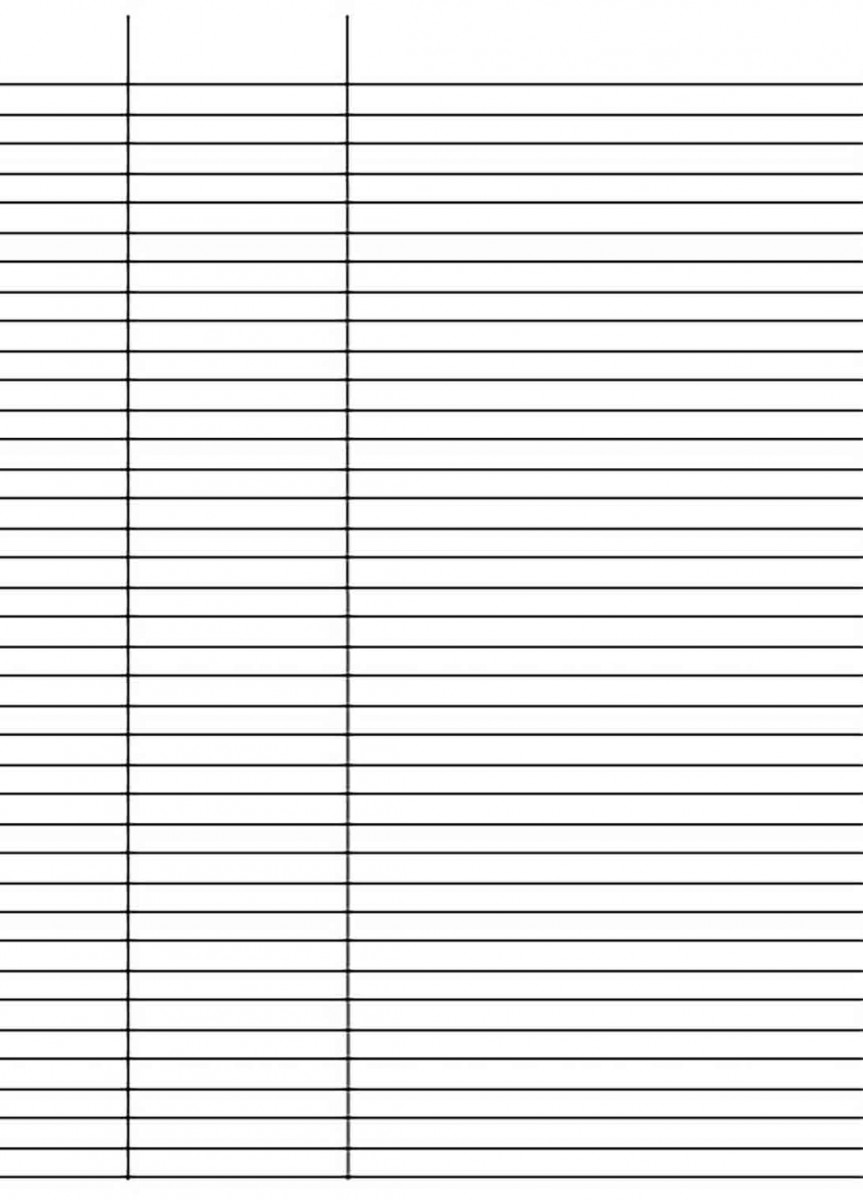 Blank College Ruled Paper Blank College Ruled Paper