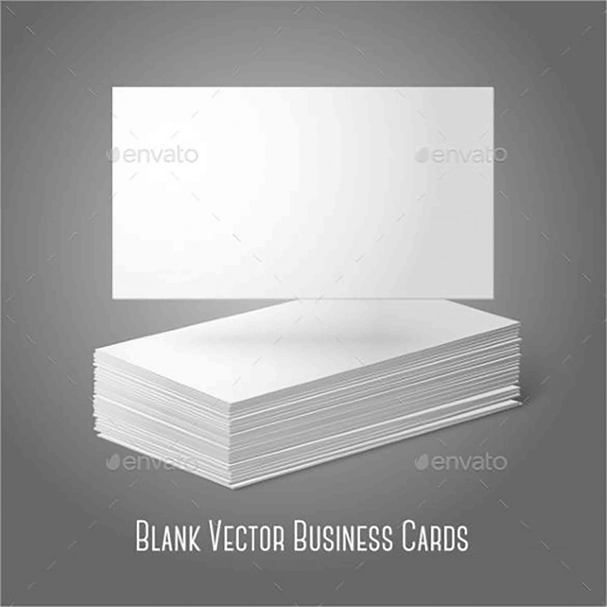Blank Staple Business Card Blank Staple Business Card