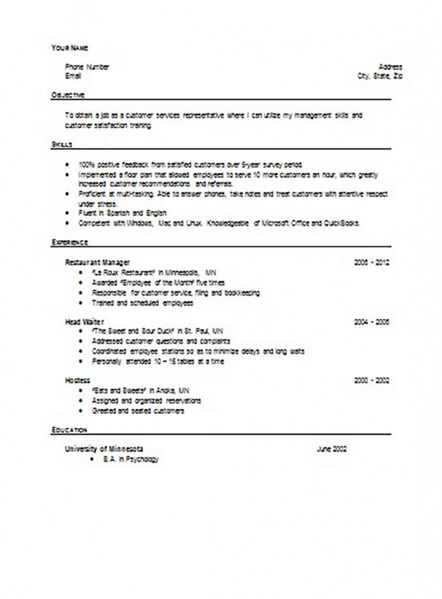 Career Change Resume Career Change Resume