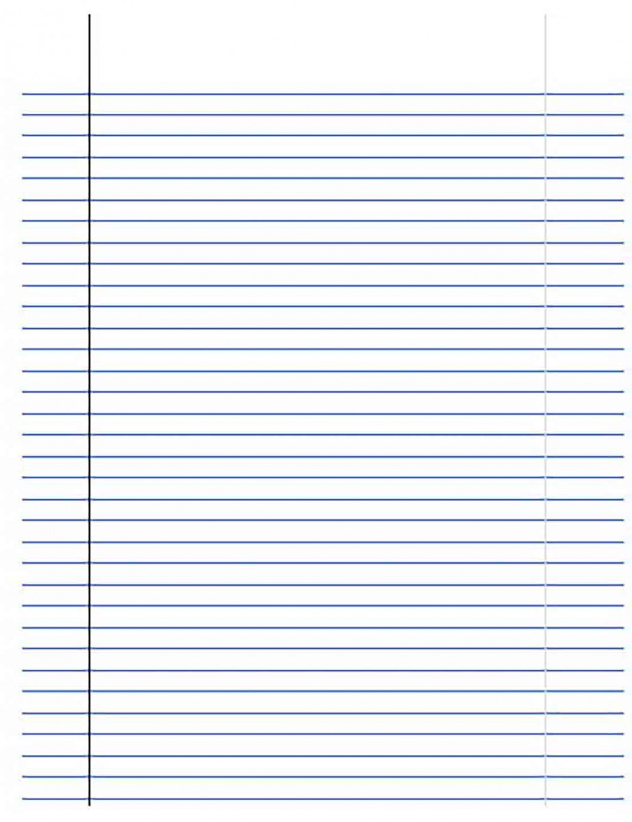 College Ruled Notebook Paper College Ruled Notebook Paper