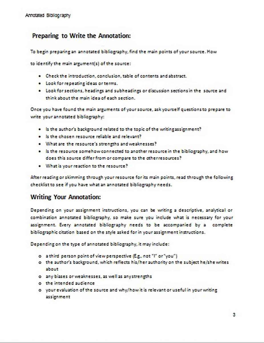 Creating an Annotated Bibliography Generator Sample 3 Creating an Annotated Bibliography Generator Sample 3