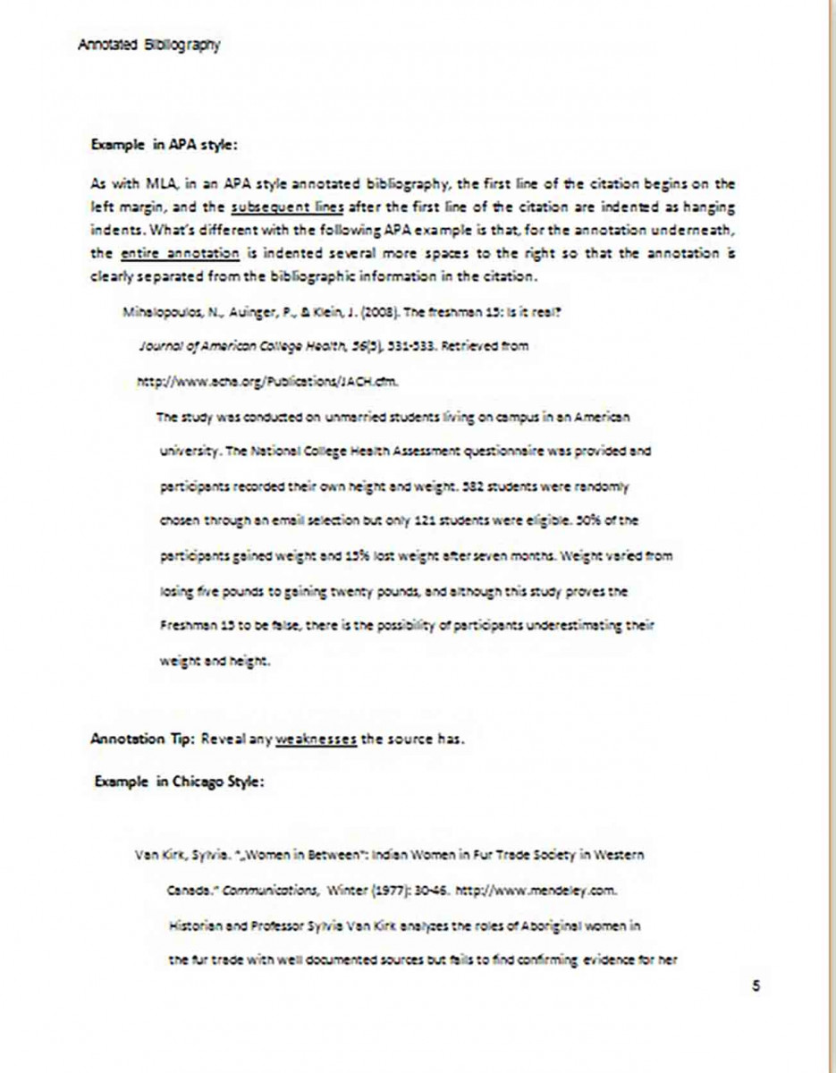 Creating an Annotated Bibliography Generator Sample 5 Creating an Annotated Bibliography Generator Sample 5