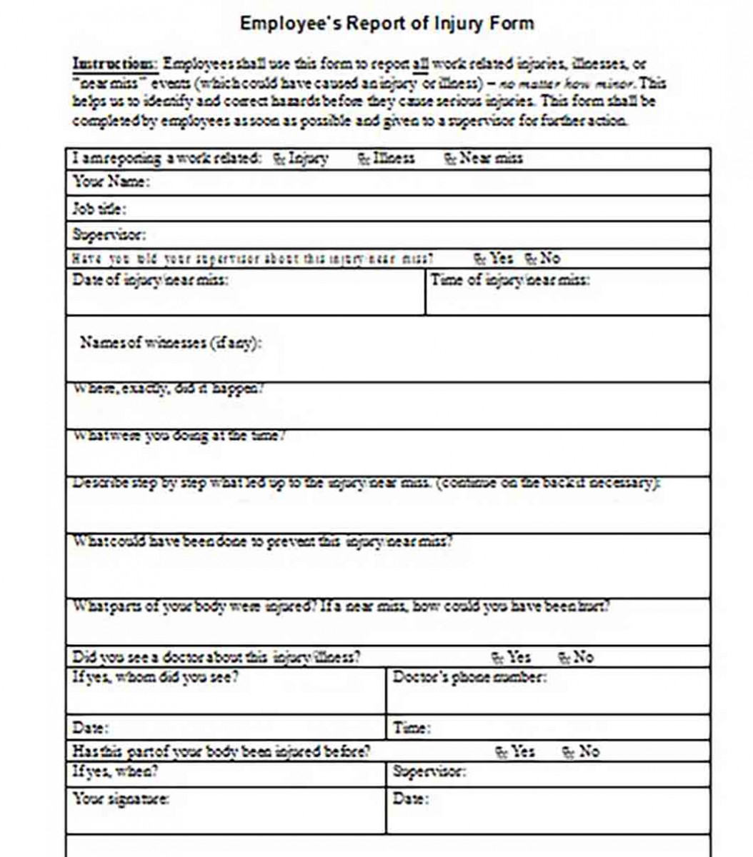 Critical Incident Report templates Critical Incident Report templates