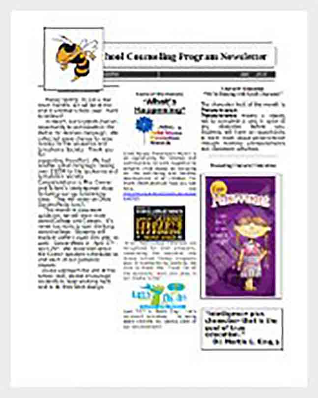 Elementary Student Classroom Newspaper Word Format Elementary Student Classroom Newspaper Word Format
