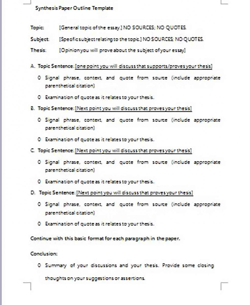 Essay Paper Outline templates Essay Paper Outline templates