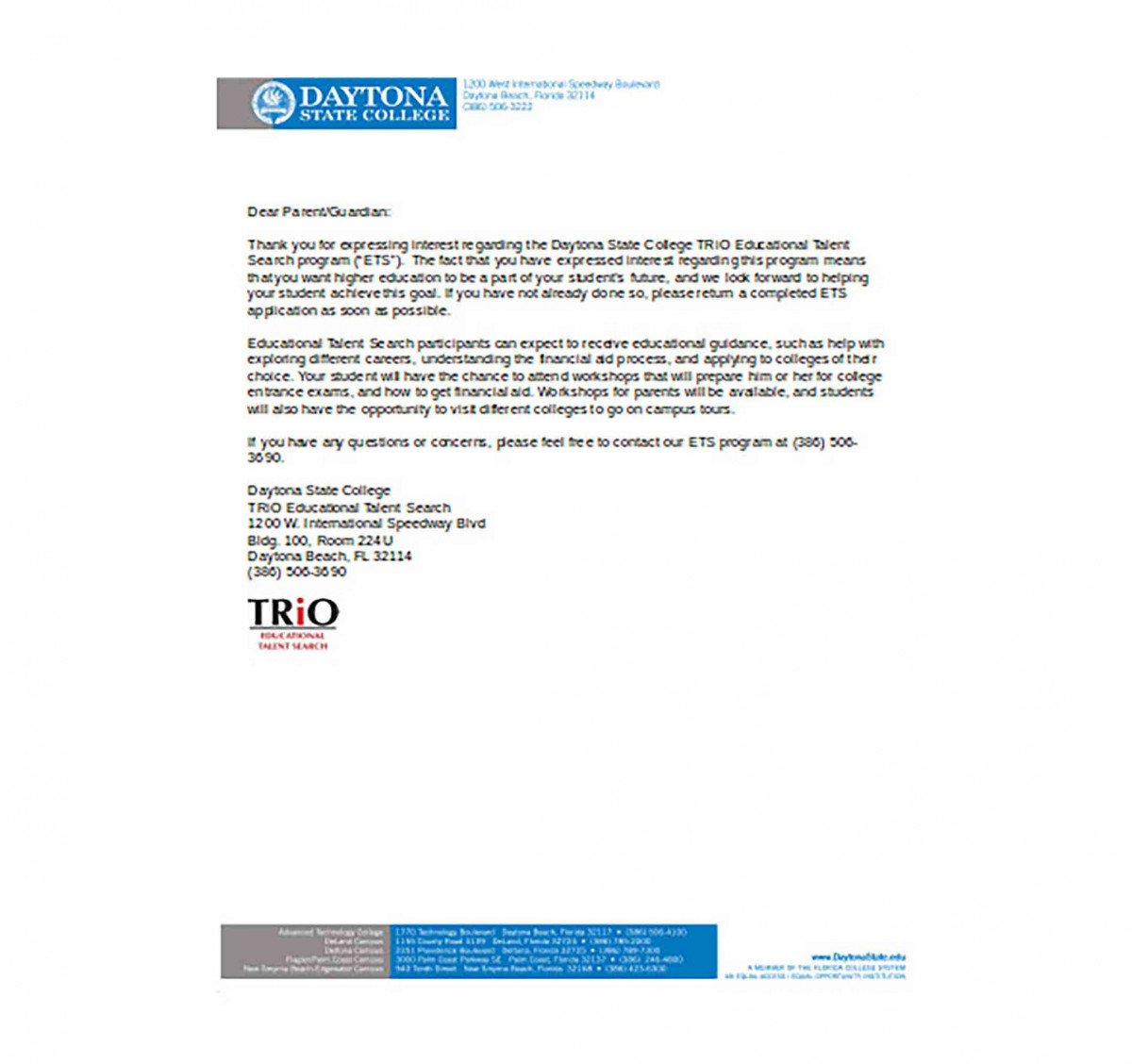 Form Letter Form Letter