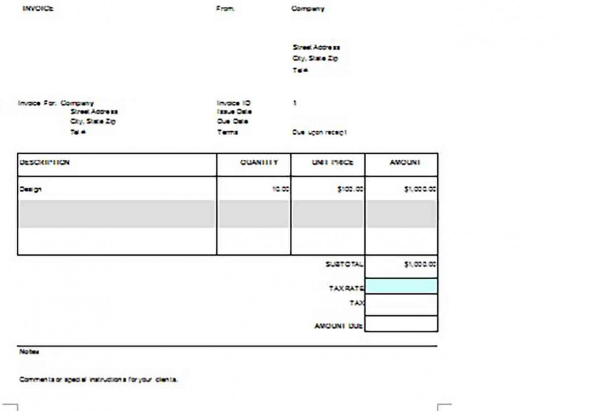 Google Docs Service Invoice templates 1 Google Docs Service Invoice templates 1