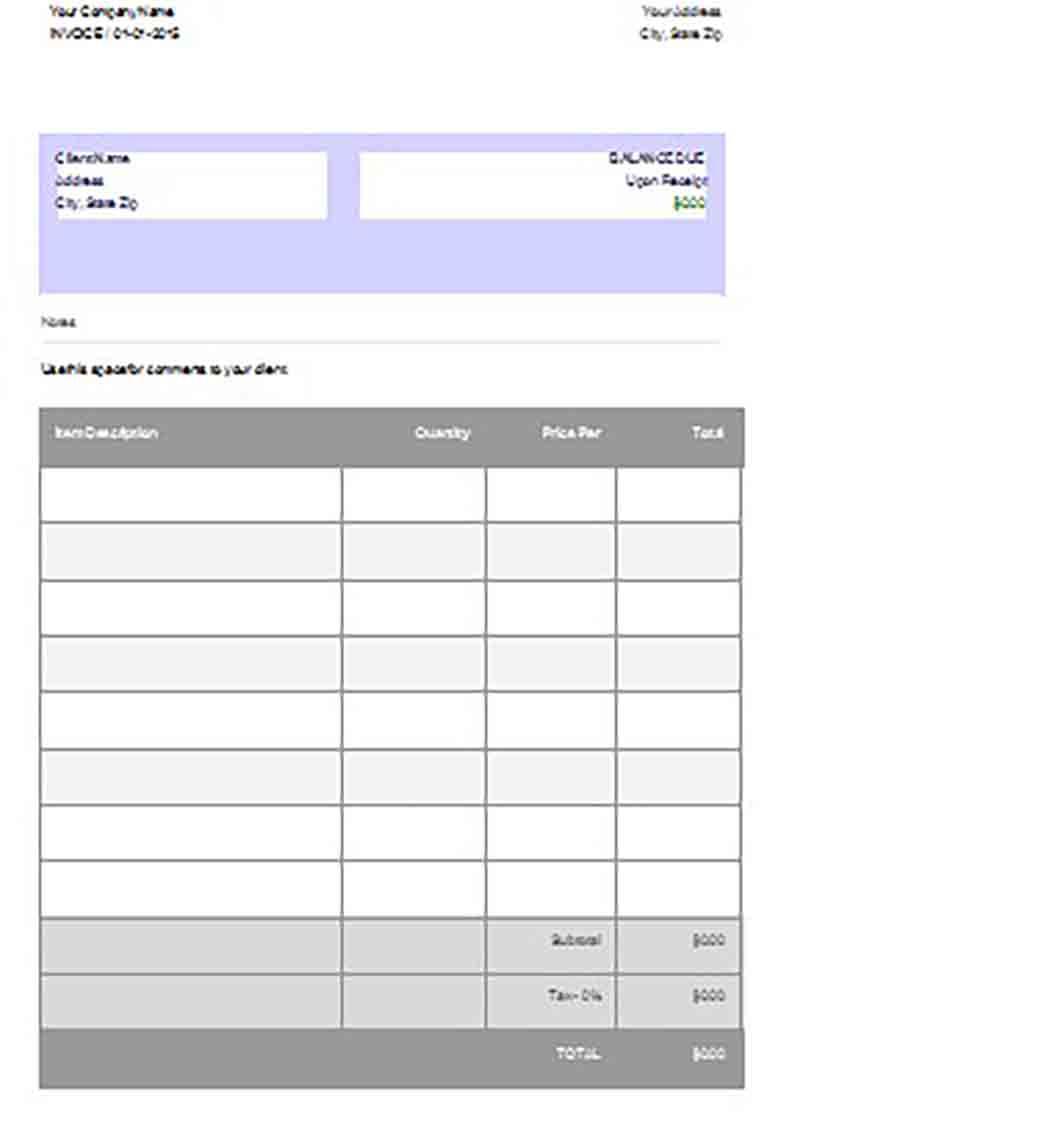 Google Invoice templates 1 1 Google Invoice templates 1 1