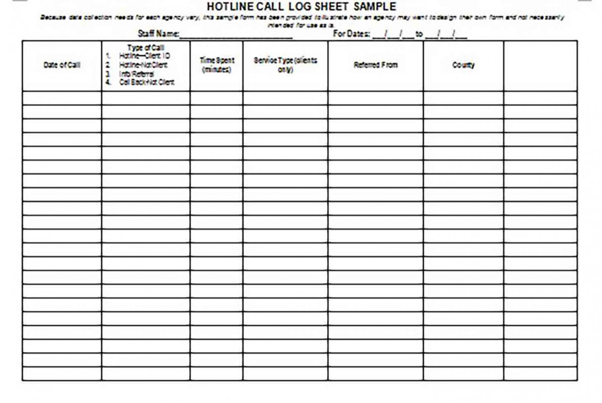 Hotline Call Log Sheet Word templates a Hotline Call Log Sheet Word templates a
