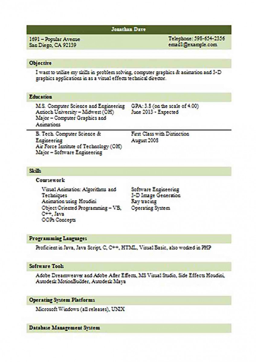 IT Professional Resume IT Professional Resume