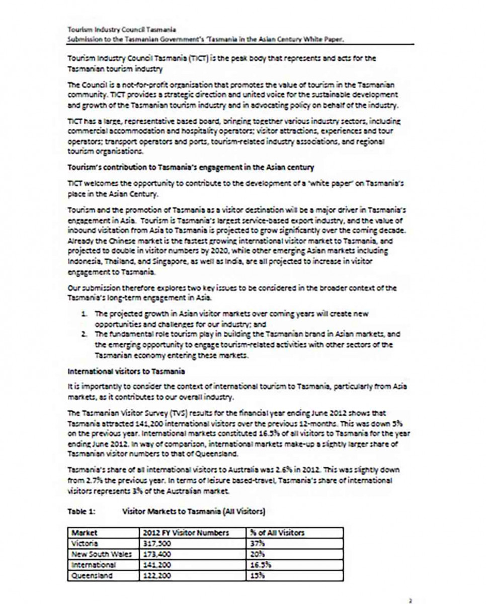 Industry Council White Paper Industry Council White Paper