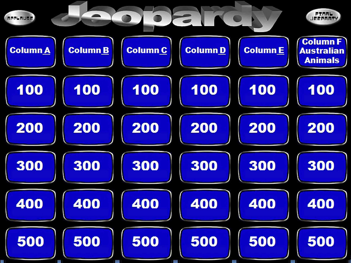 Jeopardy bubbled Jeopardy bubbled