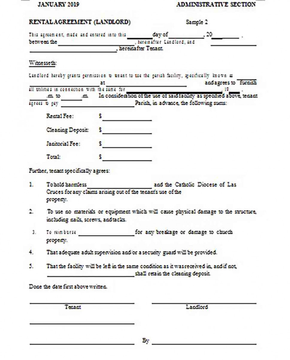 Landlord Rental Agreement Landlord Rental Agreement