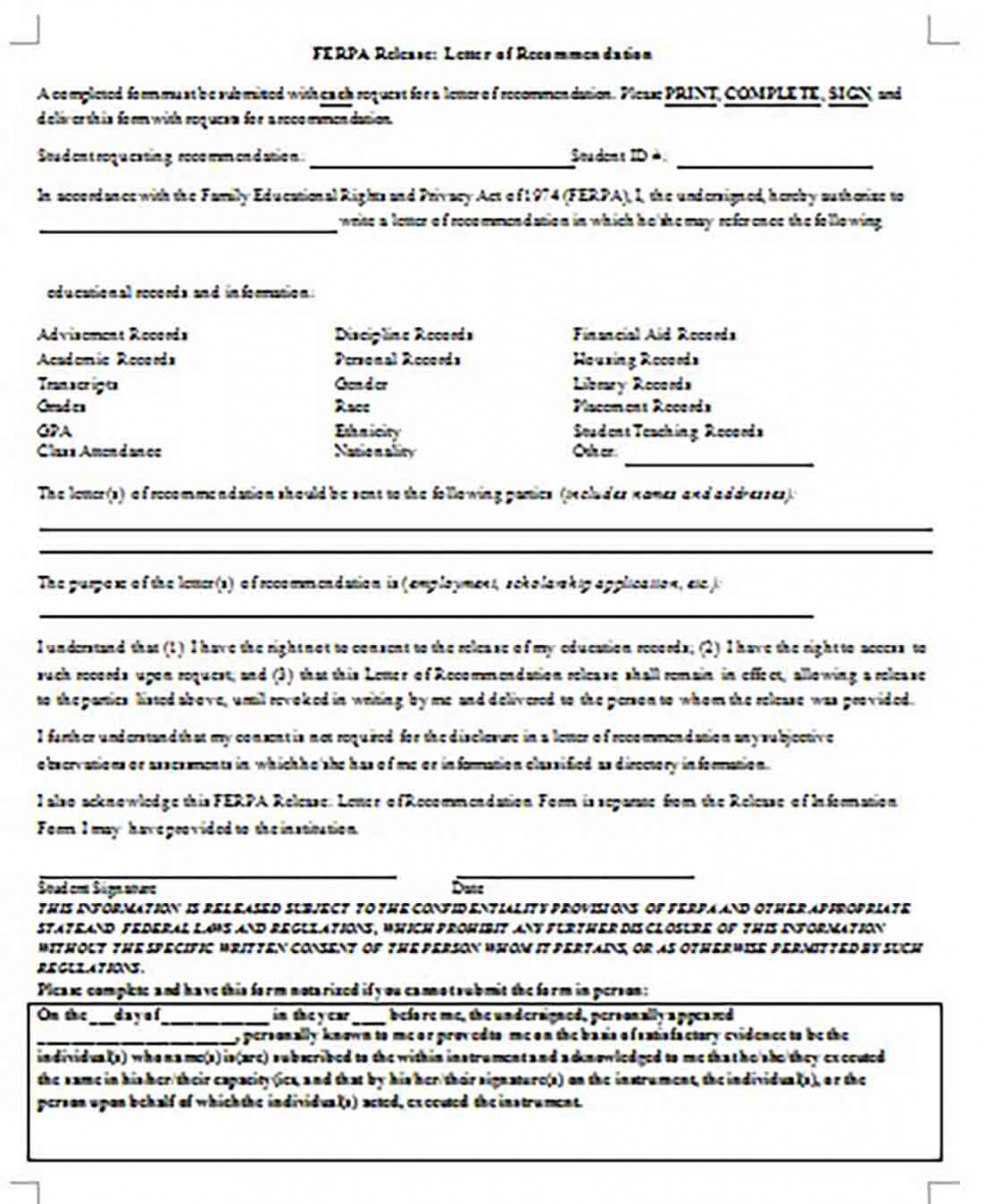 Letter of Recommendation for Student Letter of Recommendation for Student