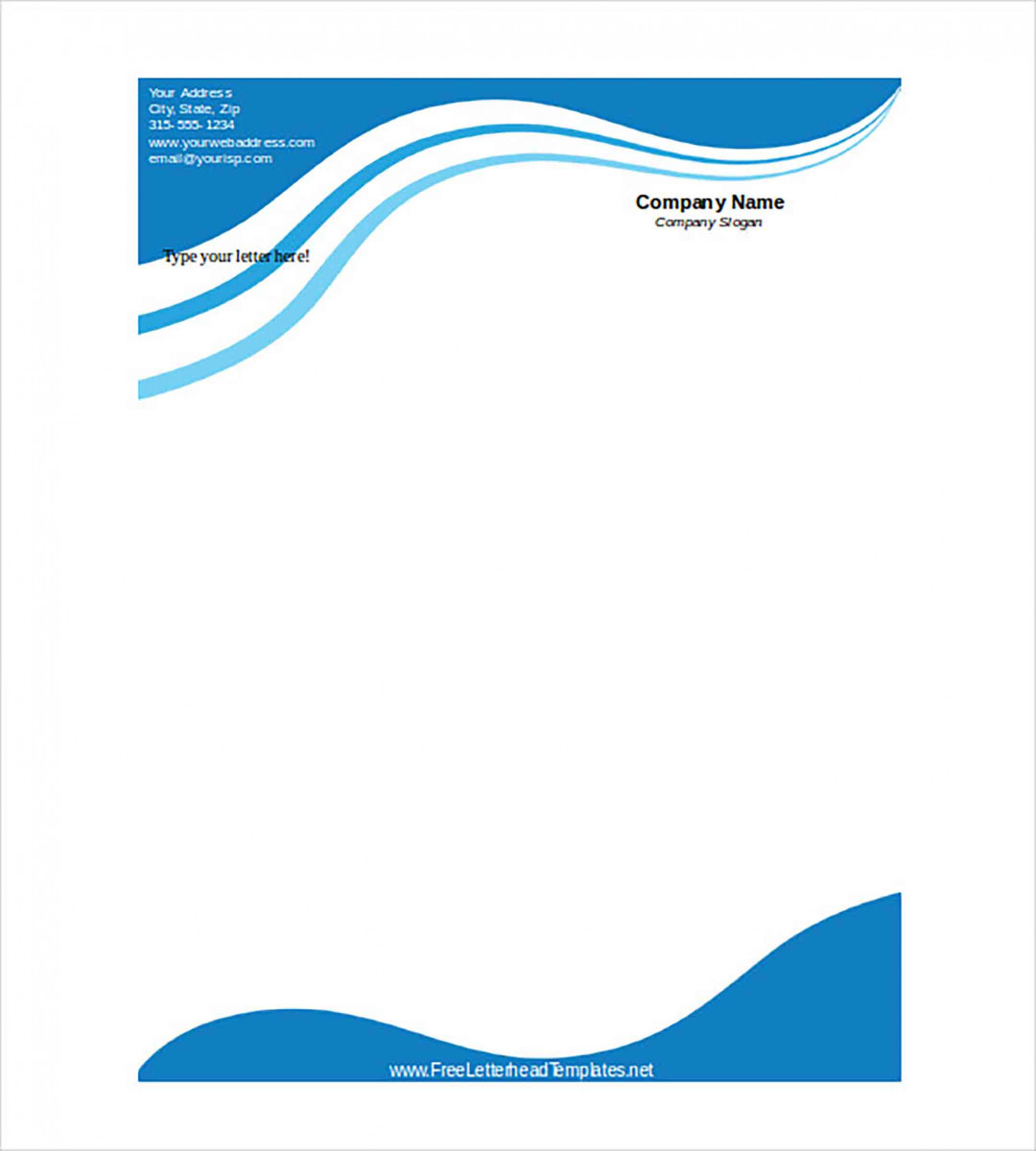 Letterhead Templat Letterhead Templat