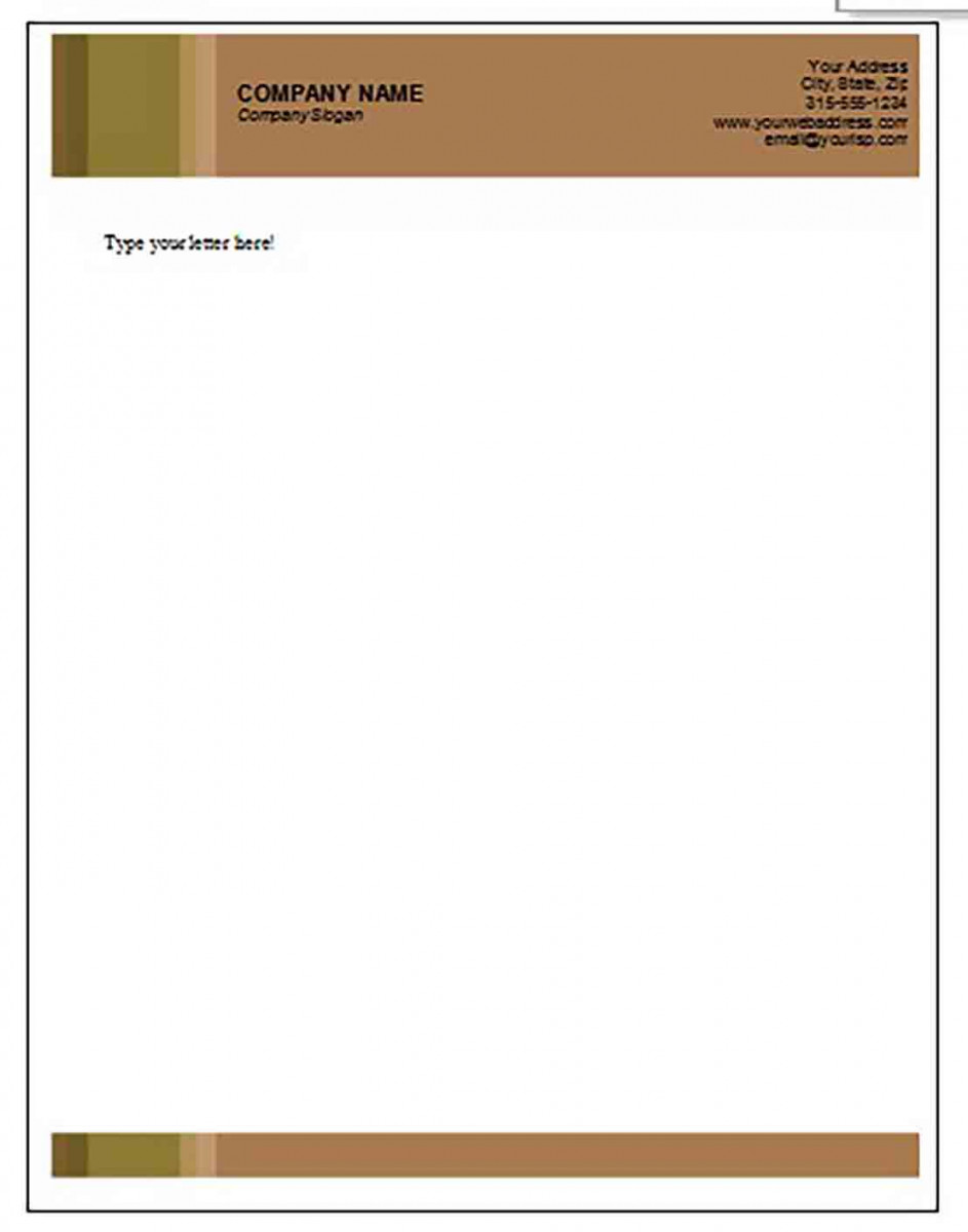 Letterhead templates in Brown Colour for Letterhead templates in Brown Colour for