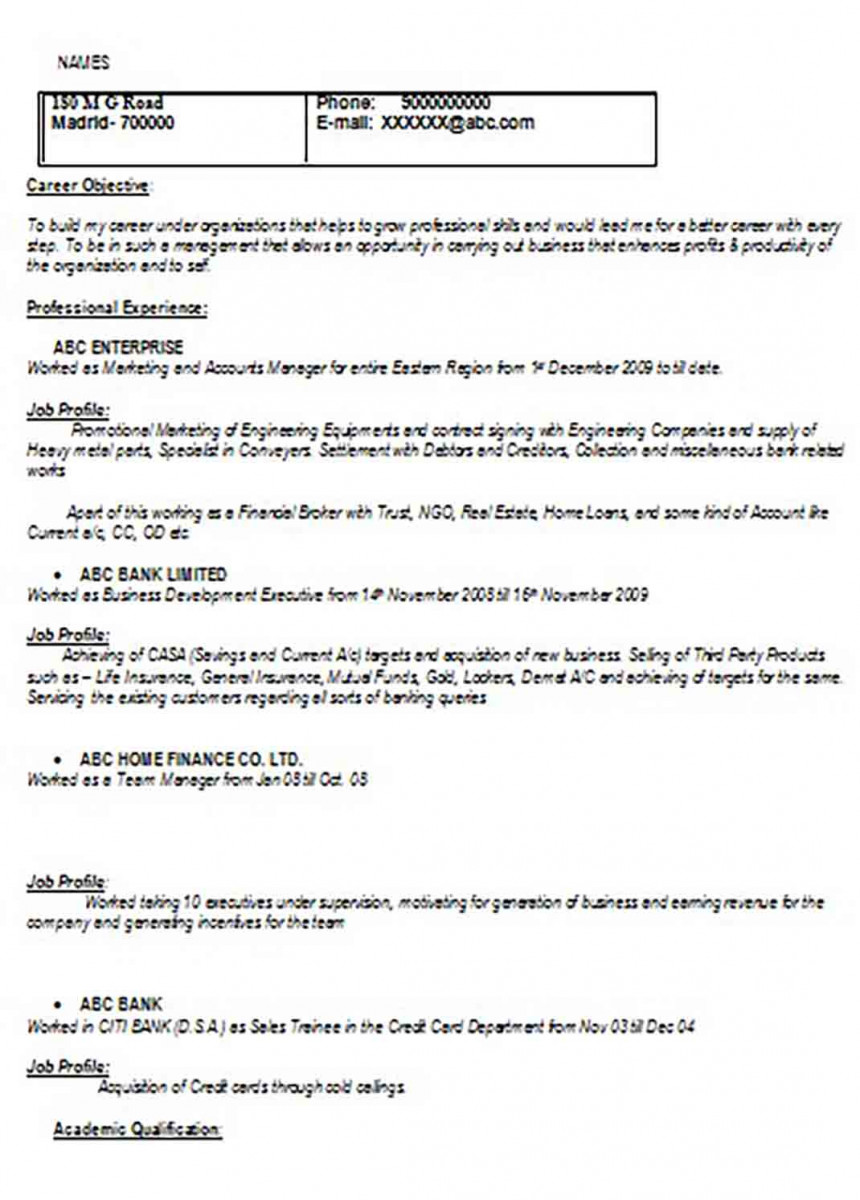 Marketing Accounts Manager Resume Marketing Accounts Manager Resume