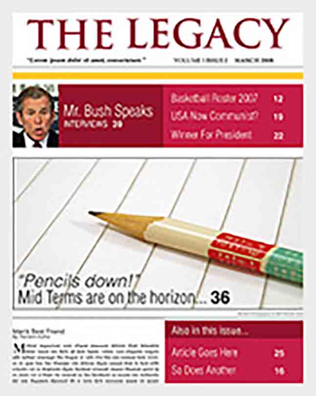 Printable School Newspaper Example templates Printable School Newspaper Example templates