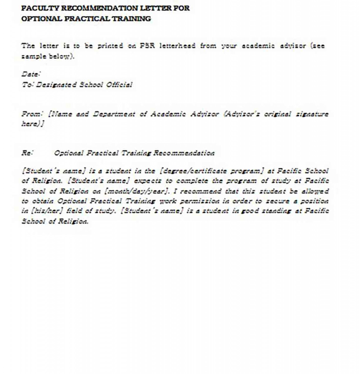 Recommendation Letter for Faculty Position Sample Recommendation Letter for Faculty Position Sample